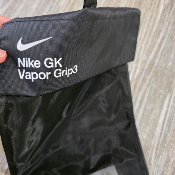 Nike Vapor Grip3 Goalkeeper Gloves Volt Black Soccer Goalie HQ0304-702 Sz 10 New - Picture 8 of 9